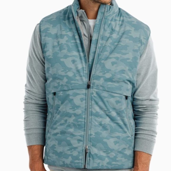 johnnie-O Other - johnnie-O Rippen Camo Puffer Vest